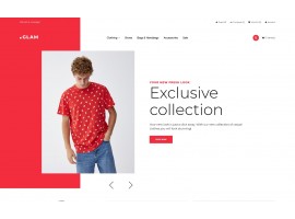 Glam - Fashion Store Creative Shop Template