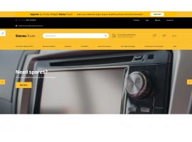 Stereo Truck - Car Audio E-commerce Clean Shop Template
