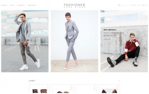 Fashioner - shoes store Shop Template
