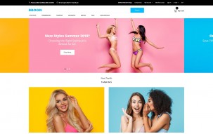 Broon - Swimwear Store Modern Shop Template