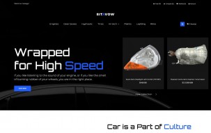 Sitavow - Auto Parts Clean Shop Template