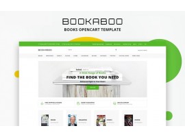 BookaBoo - Books Multipage Clean Shop Template