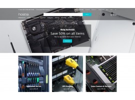 Hostia - Hosting E-Commerce Clean Shop Template