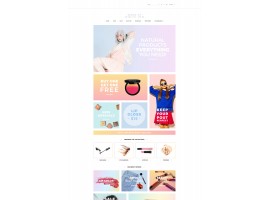 Make Up - Cosmetic store Multipage Clean Shop Template