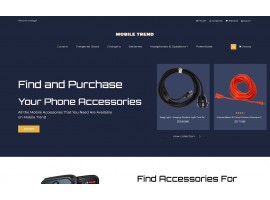Mobile Trend - Mobile Accessories Store Modern Shop Template