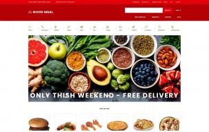 Good Meal - Food Store Multipage Creative Shop Template