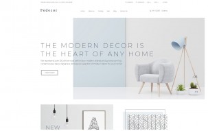 Fedecor - Interior Design Multipage Clean Shop Template