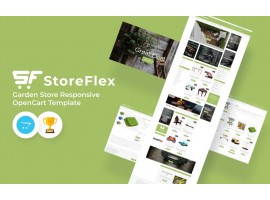 StoreFlex Garden Store Template Shop Template